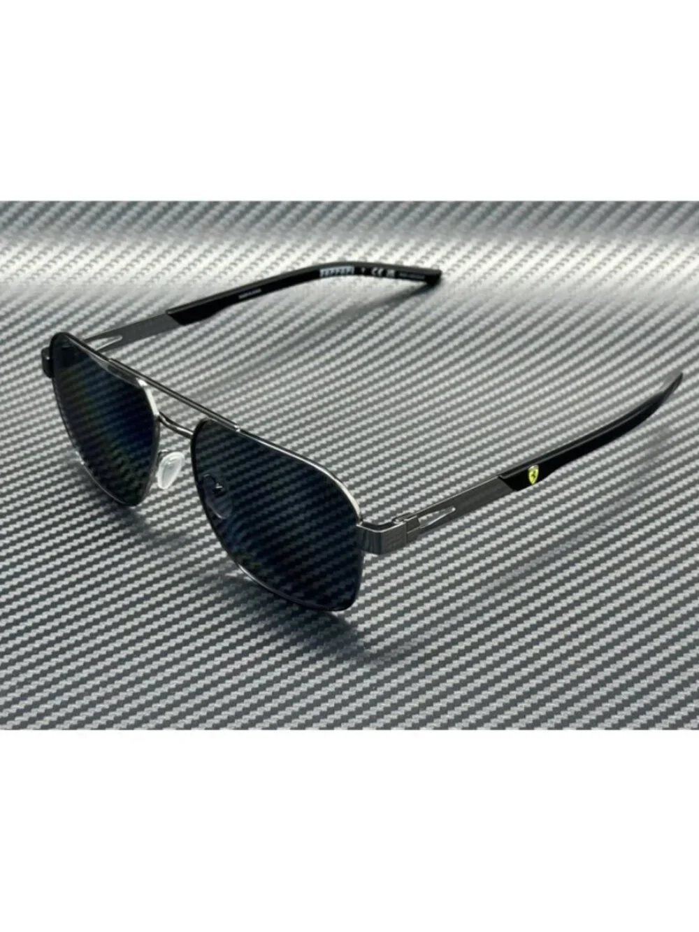 New Ferrari Men Gunmetal Sunglasses 57-16-145